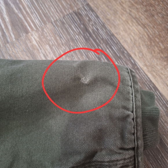 Carhartt Children's Olive Green Hooded Coat, Sz XXS (4-5) - Picture 4 of 8